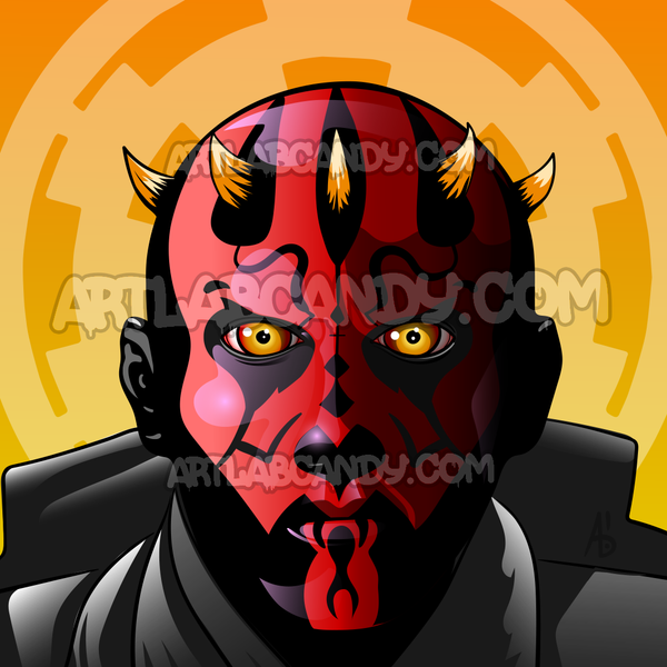 Space Wars Dark Paul Bright Pop Art Print Wall Art