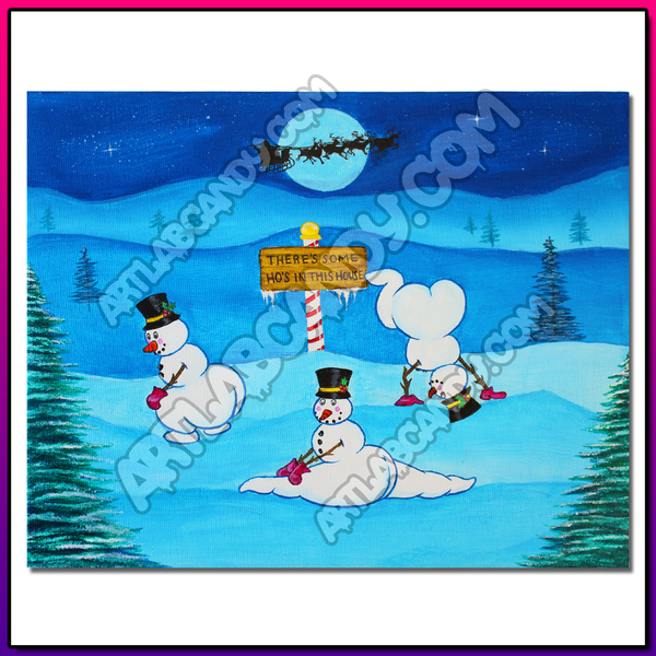 There's Some HO's In This House Painting Prints