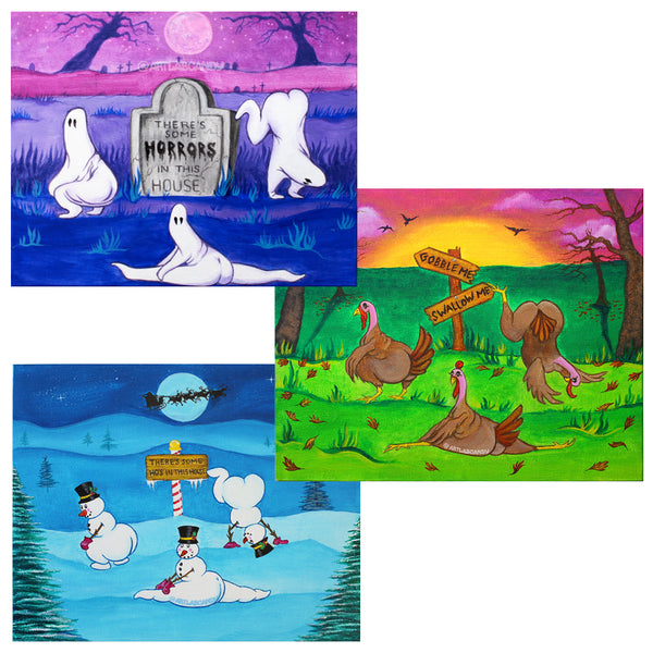 There's Some HO's In This House Painting Prints