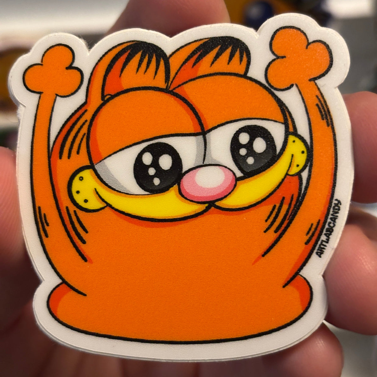 Garfield Laboratory Garfield Stickers – Art Lab Candy