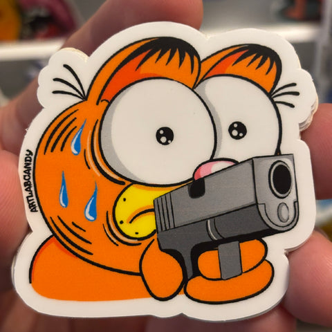 Garf Gun Stickers