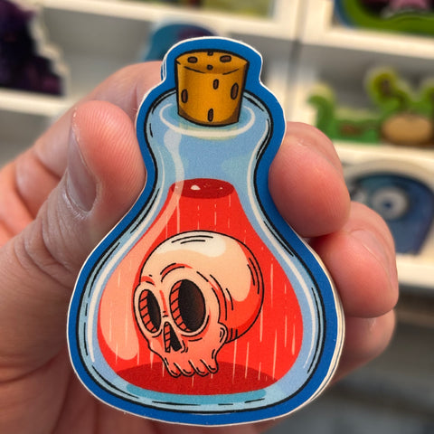 Skeleton Juice Stickers