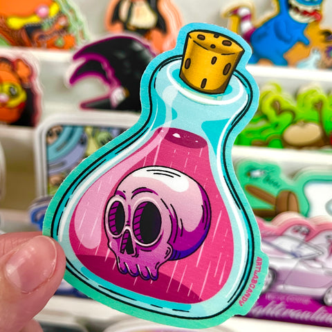 Skeleton Juice Stickers