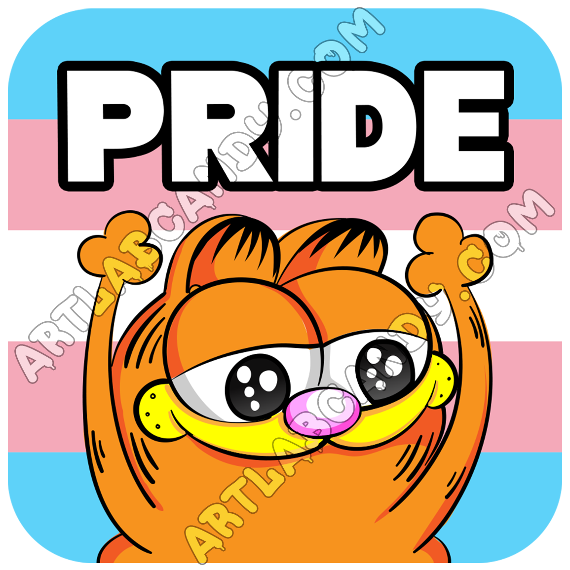 Garf Trans Pride!