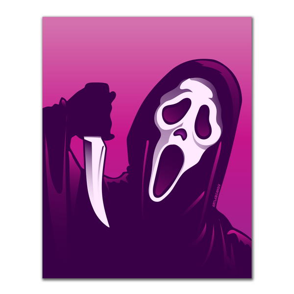 Ghost Face: What's Your Favorite Scary Movie Prints