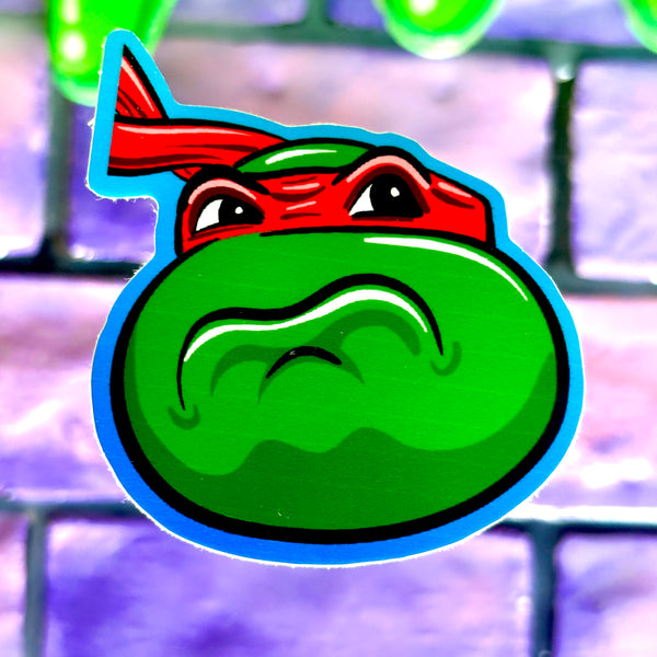 TMNT Raphael Art Stickers