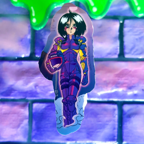 Battle Angel Alita Motorball Champ Wall Art
