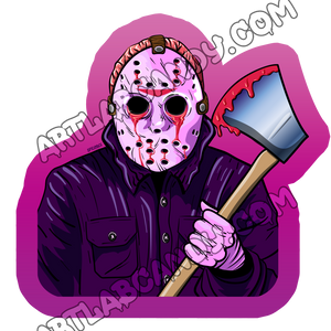 Jason Vorhees Stickers