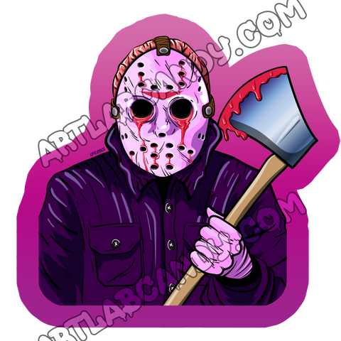 Jason Vorhees Stickers