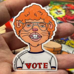 Napoleham Hamster - Napoleon Dynamite Parody Stickers