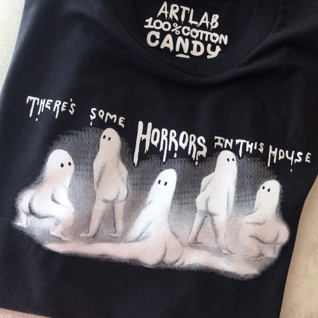 Sarah Barry x Art Lab Candy There's Some Horrors In This House T-SHIRTS