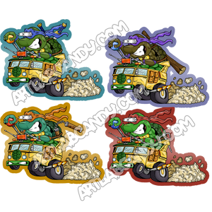 AudioPepper X Art Lab Candy: TMNT Ed "Big Daddy" Roth Inspired Art Stickers
