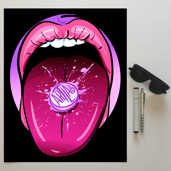 Art Lab Candy Print Wall Art