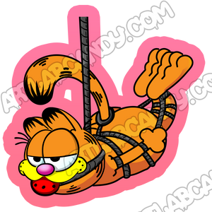 Garf All Tied Up Stickers