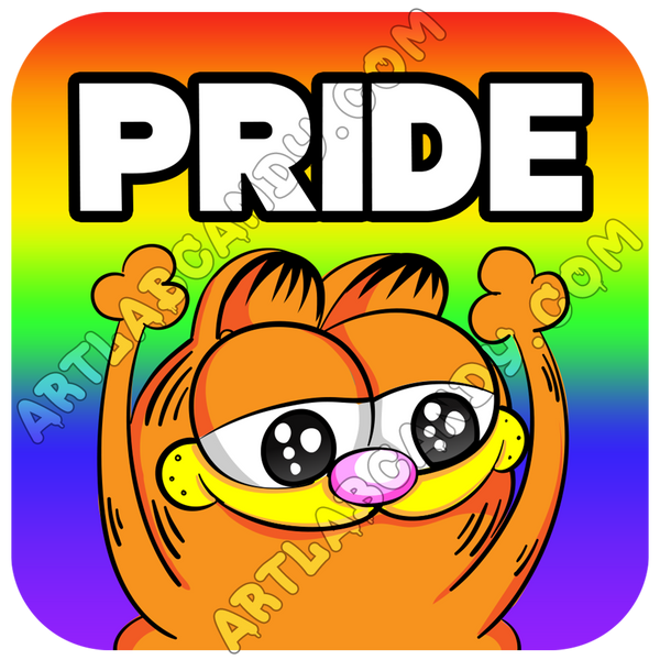 Garf Progress Pride!