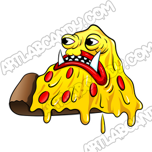 Master Pizza Belch Art Stickers