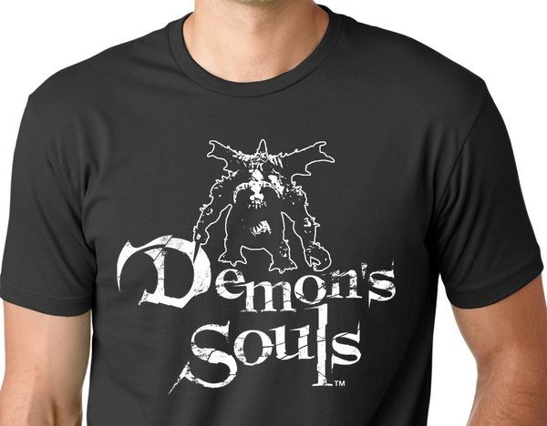 Demon's Souls Hand Screen Printed T-Shirt