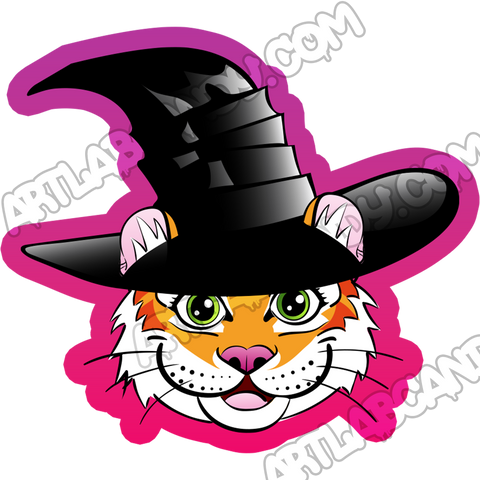 Bengal Queen Witchy Tiger Stickers